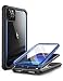 Produktbild i-Blason Transparent Hülle für iPhone 11 Pro Max (6.5'') Bumper Case 360 Grad Handyhülle Robust Schutzhülle Cover [Ares] mit Displayschutz, Blau