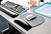 3M Precise Mouse Pad with Gel Wrist Rest, Soothing Gel Comfort with Durable, Easy to Clean Leatherette Cover, Optical Mouse Performance, 9.2