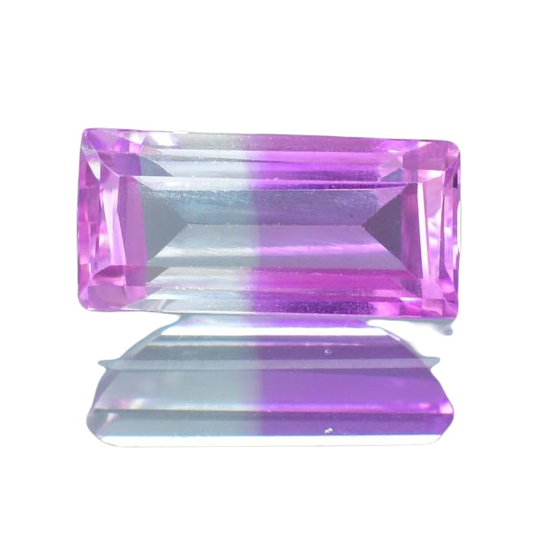 Saphir rose naturel 16x8mm en taille émeraude pour la création de bijoux uniques GH_NAT_13015