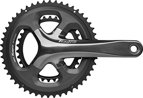 Shimano Tiagra FC-4700 Kurbelgarnitur 50x34 10-fach schwarz Kurbelarmlänge 172,5 mm 2016 MTB
