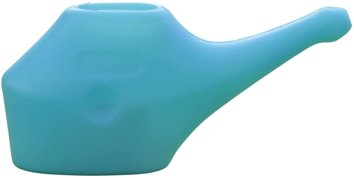 Ancient Impex- Traveler's Plastic Neti Pot (Holds 250 Ml Capacity) with brush and 5 Sachets Neti Salt for Adult | Natural Treatment for Sinus, Nasal Infection and Congestion - Blue-image-29