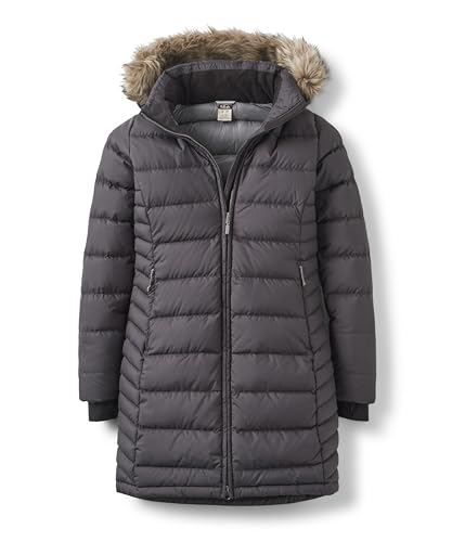 Rab Women's Deep Cover 700-Fill Long Down Parka Winter Coat for Hiking & Apres-Ski - Black - Medium