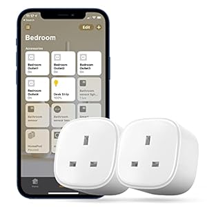 meross Smart Plug Works with Apple HomeKit Meross WiFi Plug Compatible with Alexa Siri and Google Home Wireless Remote…