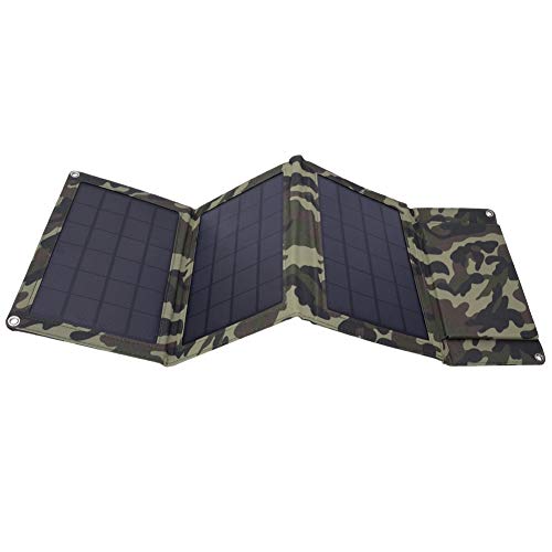 TANIQIACA 12W Portable Foldable Solar Panel Charger Charging Board Bag for Outdoor Camping Phone Power Bank