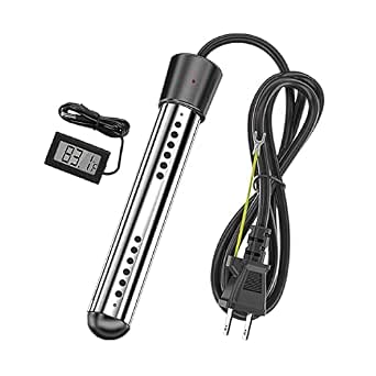 Dzannc 電気浸漬給湯器 1500W