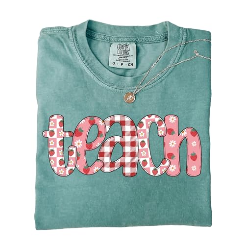 Comfort Colors® Back to School Teach T-Shirt Teacher Gift First Day of School Shirt Women3