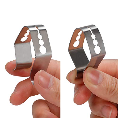 Vokmon Thermometer Sonde Clip 3 Gaten BBQ Thermometer Sonde Houder Rvs Keuken Grill Beveiliging Clip - Image 5