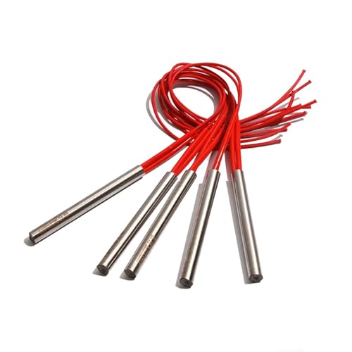 Calentador de cartucho de 300W en acero inoxidable con alta resistencia térmica