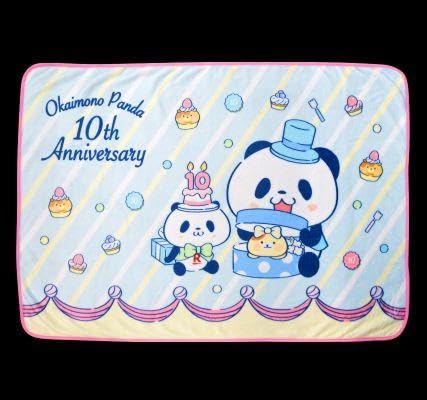 お買いものパンダ ブランケット お買いものパンダ クッションブランケット - メルカリ