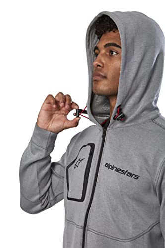 Alpinestars 1212-53020-1026-L: Convex Tech Fleece Grey Heather Lg4