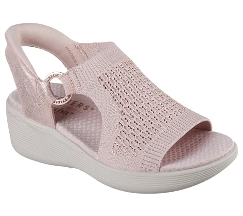 Sandale cale Femme Skechers anti-mal de pied compensée stable