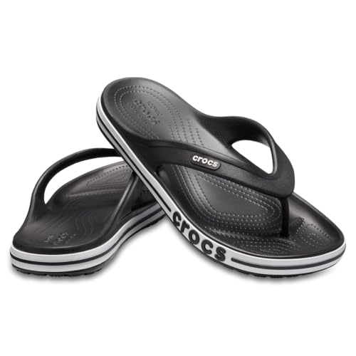Image of Crocs Men's and Women's Bayaband Flip Flop | Casual Flip Flops | Shower Shoes