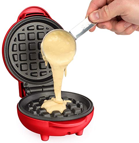 image for Nostalgia MWF5AQ MyMini Personal Electric Waffle Maker, Hash browns, F