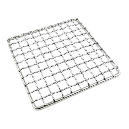 Rejilla de barbacoa de acero inoxidable para evitar que caiga la comida 2