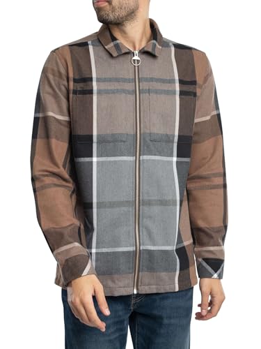 Barbour Men's Lannich Tartan Overshirt, Cedarwood2