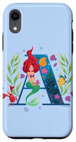 Protection Ariel iPhone XR Coque Monogramme Disney Antichoc