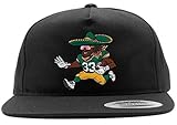 Black Snapback Green Bay Jones Sombrero Hat