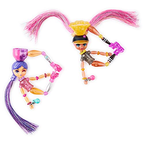 Twisty Girlz, Best Friends Forever 2-Pack, Transforming Dolls To Collectible Bracelets With Mystery Twisty Petz #TOP4