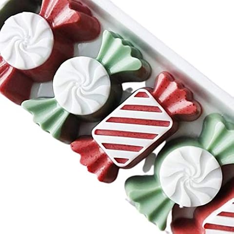 Christmas Candy Handmade Soaps. Stocking Stuffers. Peppermint and Mistletoe. Quick Shipping Cover