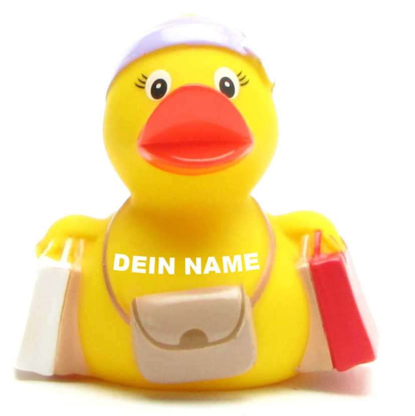 Bath Duck - Personalised (Shopping-Queen Duck)