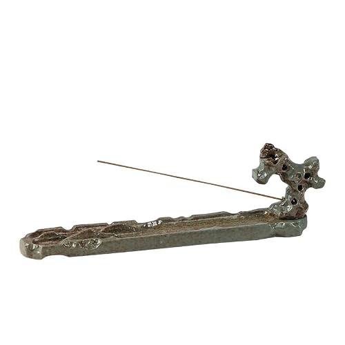 SLEEVE Incense Burner Holder Zen Home Office Household Incense Holder Ornaments Chinese Tea Table Incense Decorations Incense Holder(A)