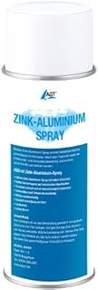 AGT Convertitori di ruggine e mangiaruggine - Spray di Zinco: Spray di Zinco-Alluminio, Protezione Contro la corrosione, asciuga Molto Rapidamente (Contro ruggine, corrosione, Alu)