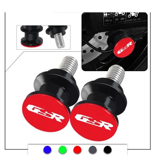 Pernos soporte y deslizadores de basculante de 8mm para motocicletas GSR 2