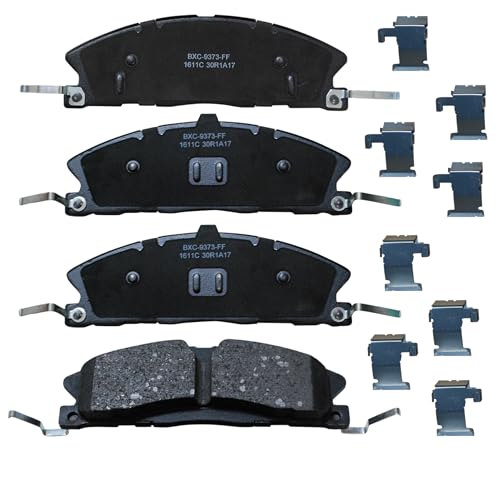 Image of Bendix Premium SBC1611C Ceramic Front Brake Pads for Ford Explorer 2019-2014, Flex 2016, Flex 2019-2018, Police Interceptor Utility 2019-2016, Taurus 2019-2017, Lincoln MKS 2016, MKT 2019-2016