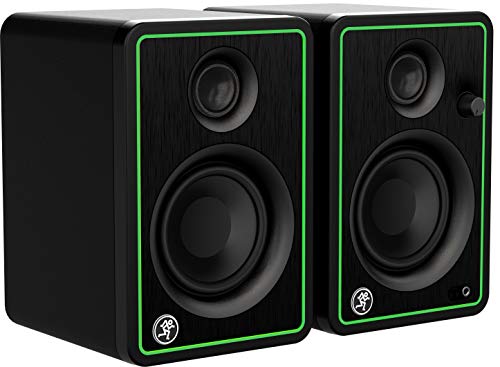 Presonus AudioBox 96 Audio Interface Bundle with Studio One Artist Software Pack with Mackie New CR3-XBT 3\" Pair Multimedia Bluetooth Studio Monitors, Instrument Cable and Microphone Isolation Shield