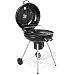 Produktbild Gardebruk Kugelgrill Ø 54 cm Grillrost Deckel Ablagegitter Thermometer Warmhalterost Holzkohlegrill Grillwagen BBQ Grill