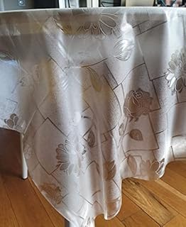 Rectangular Oilcloth Clear PVC Wipe Clean Tablecloth Table Protector Cover 140cm x 180cm 55x70