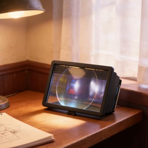 Lupa de pantalla para smartphone que reduce la fatiga visual al leer libros 7