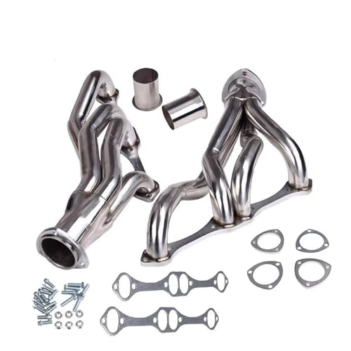 Embout d'échappement silencieux pour collecteurs Chevy V8