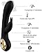 HUGBOX BUNNY Vibrador Conejito 50 programas, Estimulador Punto G, Juguete Sexual Mujer, Juguete Erótico, Sex Toy, Consolador, Función Calor. Silencioso, Suave y Potente