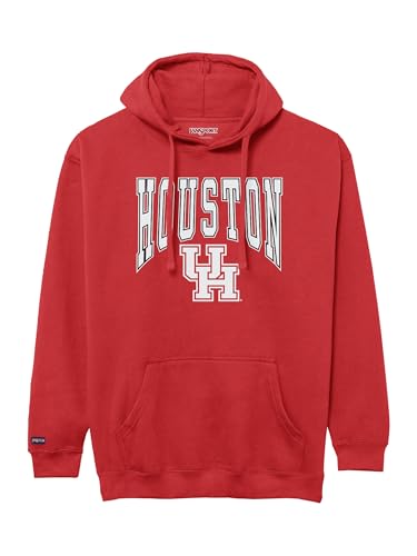 Image of JanSport NCAA Officially Licensed Rival Hoodie, Long Sleeve Unisex Sweatshirt, Cotton-Polyester Blend, Double-Layered Hood