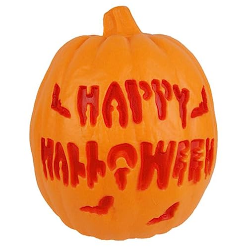 Lámpara de calabaza para Halloween luminosa NUOBESTY naranja luz decorativa de KTV