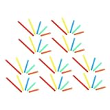 Lurrose 50-teiliges Geometrie-lernwerkzeug Für Kinder Zum Verständnis Von Winkeln, Wiederverwendbare Und Farbenfrohe Mathematik-lehrhilfe, Montessori-mathematikmaterialien Für Den