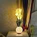Produktbild Dongying Nachtlicht Simulation Blume LED Studie Küche Bad USB dekoratives Licht Neue Hufeisen Lotus Flasche Lampe