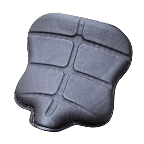 Cojín de asiento para pasajero contra vibraciones de moto con funda impermeable