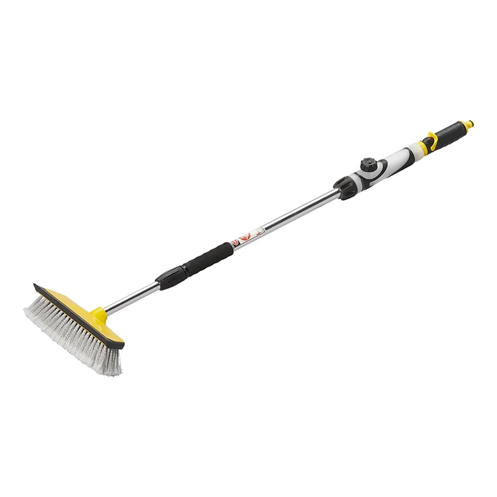 Spazzola Per Lavaggio Auto Con Attacco Acqua - Manico Telescopico 168cm Per Pulizia Facile - Foto 4