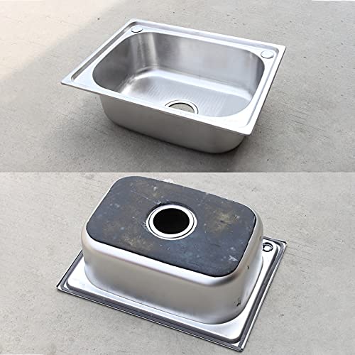 Lavabo simple de vanité en acier inoxydable durable et élégant