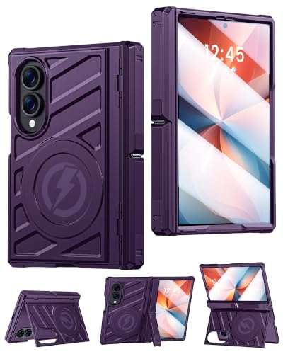 Coque Samsung Galaxy Z Fold 8 Violette antichoc pour le bureau et les voyages