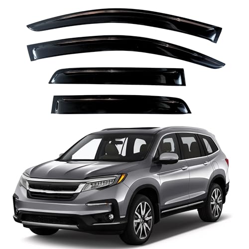 KPY Window Visor Compatible with Honda Pilot 2016-2022 (Excludes Touring