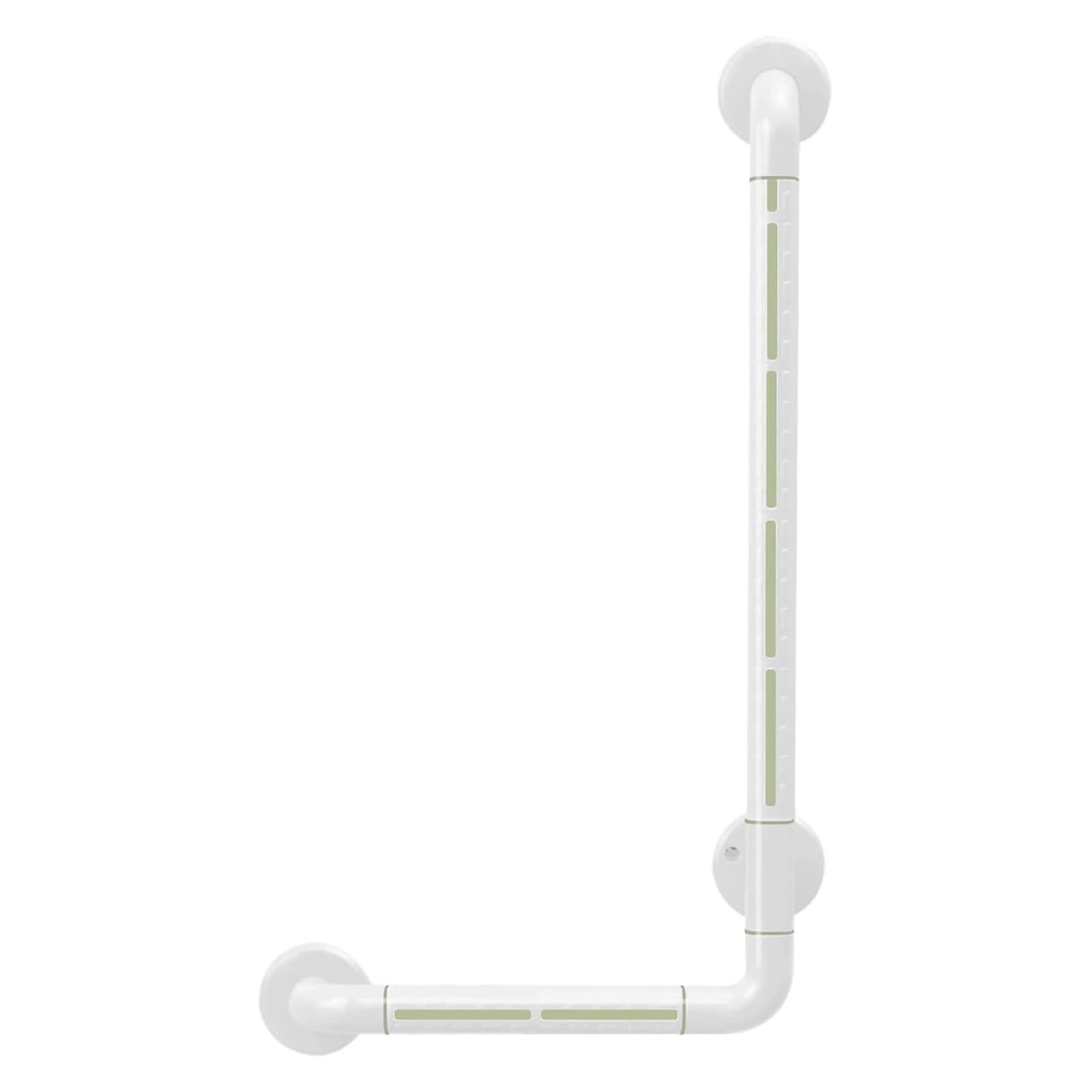 Barre d'appui en forme de L douche de sécurité murale pour senior 40x61cm