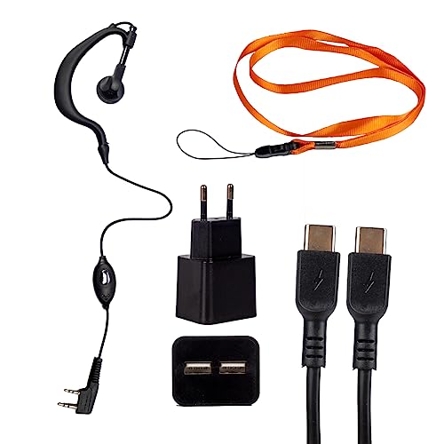 Haiz Kit 2 Rádios Mini Walkie Talkie Com Lanterna PMR446 16 Canais HZ-T22