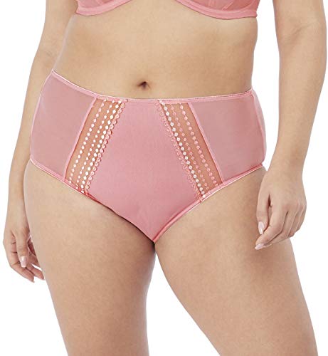 ELOMI Damen Matilda Full Coverage Brief Unterwäsche im Bikini-Stil, Rose, Mittel Cover