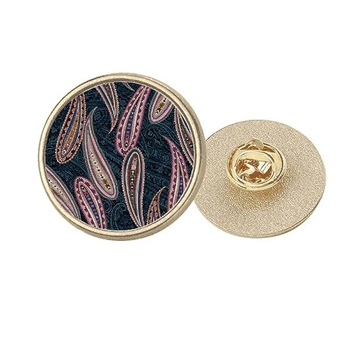 Broche poisson fleur métal doré M bijou de veste classique pour femme