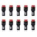 uxcell Indicator Lights DC 24V, NXD-211 Red Neon Bulb, Flush Panel Mount 2/5