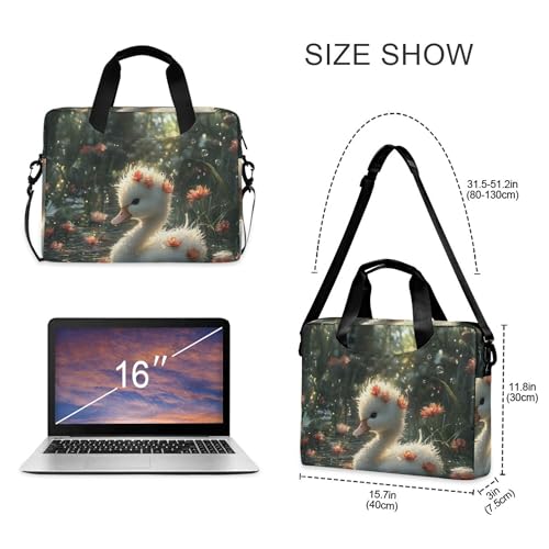 Funda para portátil Alaza Cute Duck 13-15.6 pulg miniatura 4