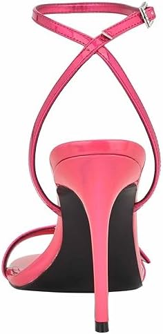 Nine West Women's MORAS Heeled Sandal, Pink 650, 8 | Image 2
